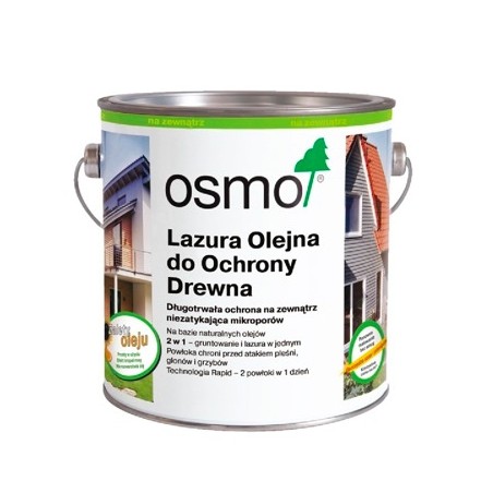 OSMO 900 Lazura do ochrony drewna Biała 0.125l