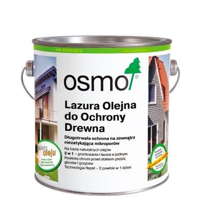 OSMO 700 lazura olejna ochrona drewna sosna 0.125
