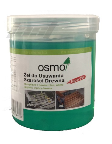 OSMO 6609 do usuwania szarości drewna żel 0,5l