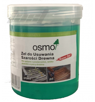 OSMO 6609 do usuwania szarości drewna żel 0.5l