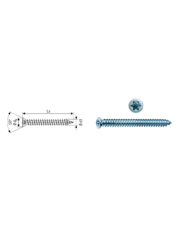 SPAX-ra kotwa 7.5x 120mm /100szt/