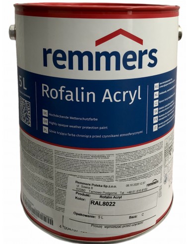Remmers ROFALIN ACRYL SONDERTON RAL 8022