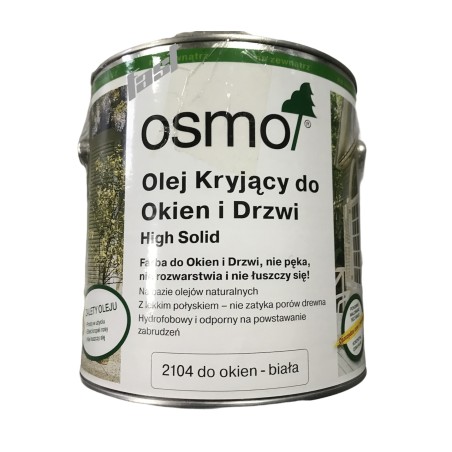 OSMO 2104 - biel do okien i drzwi 2,5L