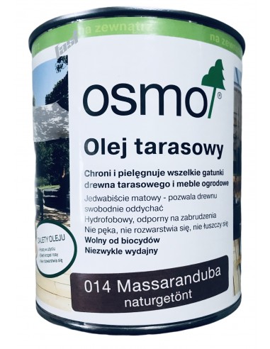 OSMO 014 Olej do tarasów MASSARANDUBA 2,5 l