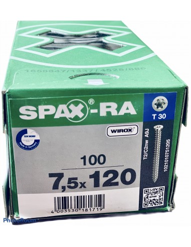 SPAX-ra kotwa 7.5x 120mm /100szt/