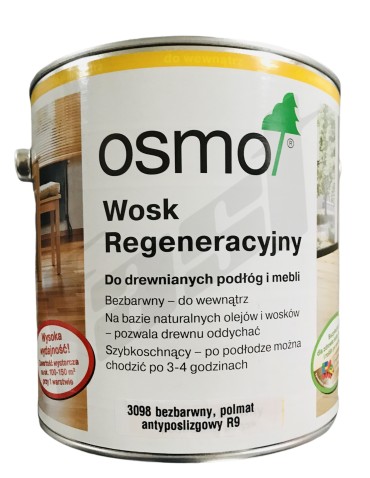 OSMO 3098 Wosk regeneracyjny bezbarwny 1 L Półmat