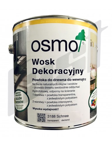 OSMO 3188 Wosk Creativ Śnieg 0,125 l