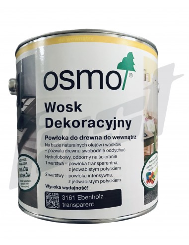 OSMO 3161 wosk dekoracyjny HEBAN 0.75 l
