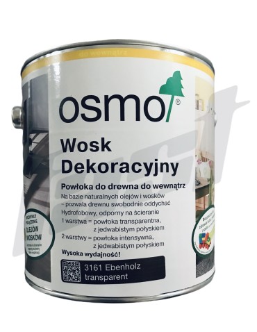 OSMO 3161 Wosk Dekoracyjny HEBAN 2.5 L