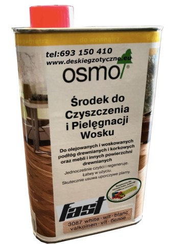 OSMO 3087 do czyszczenie i pielęgnacji wosku 1L