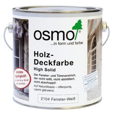 OSMO 2104 - biel do okien i drzwi 2,5L