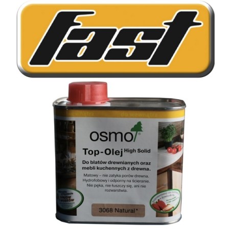 OSMO 3068 TOP-OLEJ do blatów SUROWE DREWNO 0,5 L