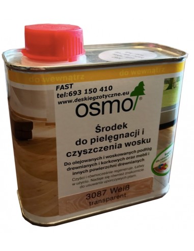 OSMO 3087 do czyszczenia i renowacji wosku 0.5l