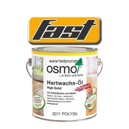 OSMO 3011 Wosk Twardy Olejny BEZBARWNY 0,125l