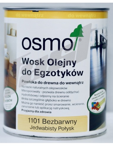 OSMO 1101 wosk olejny do egzotyków 0,125 l