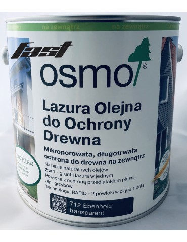 OSMO 712 Lazura Olejna do Drewna HEBAN 2.5L