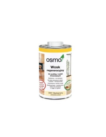 OSMO 3081 Wosk regeneracyjny bezbarwny 2.5L POŁYSK