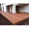 Bangkirai KD 21x145x3660 mm drobny/gładka – deska tarasowa egzotyczna | FAST Poznań