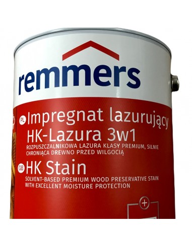 Remmers IMPREGNAT HK-LAZURA 3W1 GRAFITOWY 2.5L