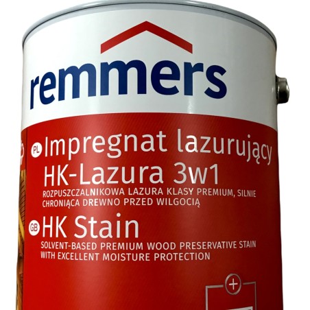 Remmers HK-Lazura 3w1 Impregnat do drewna 0,75 l – mahoń, ochrona i kolor