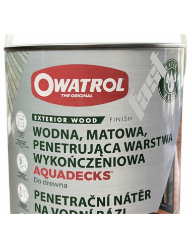 Owatrol AQUADECKS olej do deski 5L WEATHERED