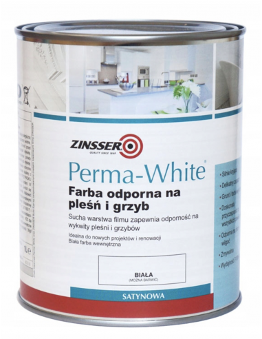 Farba do łazienki i kuchni - Perma-White