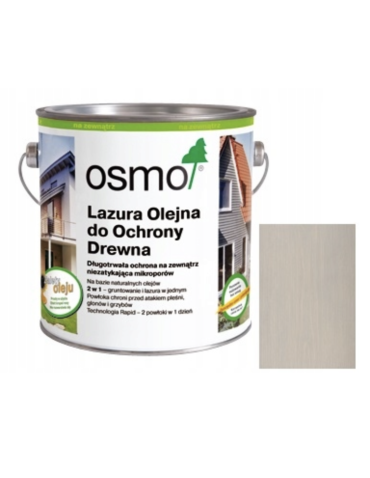 OSMO 906 Lazura do drewna PERŁOWY SZARY 2,5L