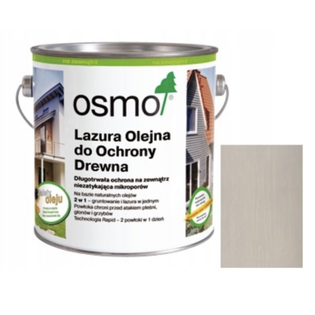 OSMO 906 Lazura do drewna PERŁOWY SZARY 2,5L