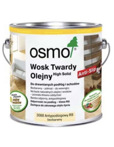 OSMO 3088 wosk twardy olejny Bezbarwny 2.5l