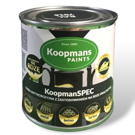 KoopmanSPEC farba antykorozyjna 0.75L 7016