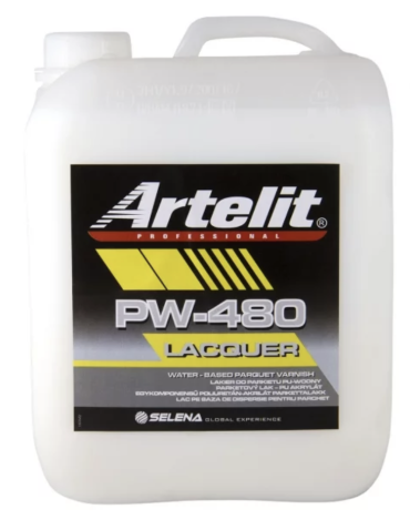 ARTELIT PW-480 Lakier poliuretanowy wodny 5 PÓŁMAT