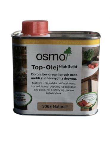 OSMO 3068 TOP-OLEJ do blatów SUROWE DREWNO 0,5 L