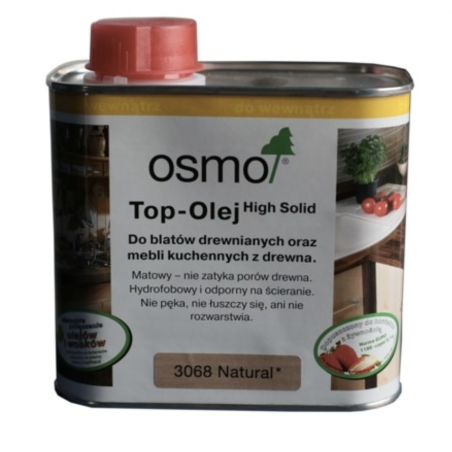 OSMO 3068 TOP-OLEJ do blatów SUROWE DREWNO 0,5 L