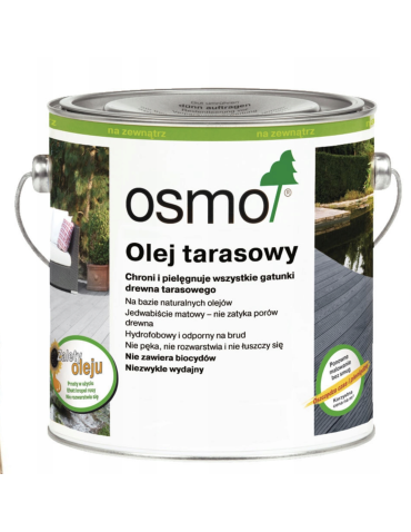 OSMO 004 Olej do tarasów DAGLEZJA 3 l