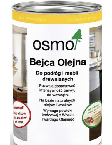 OSMO 3590 Bejca Olejna Czarna 2.5l