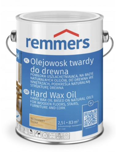 Remmers olejowosk twardy BEZBARWNY 2.5L