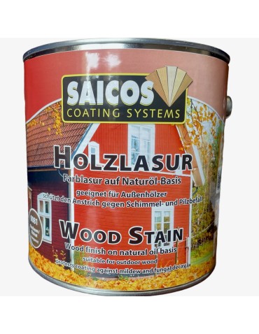 SAICOS UV 0081 lazura olejna ORZECH WŁOSKI 2.5L