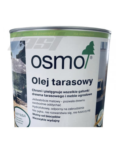 OSMO 009 Olej do tarasów MODRZEW 0,125 l