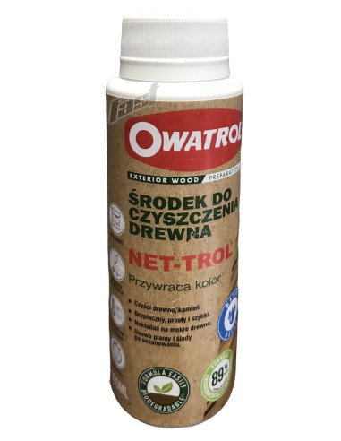 Owatrol NET-TROL - odszarzacz do drewna 100ml