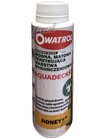 Owatrol AQUADECKS olej do deski HONEY 100ml