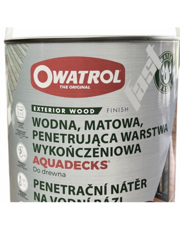 Owatrol AQUADECKS olej do deski 100ml EBONY