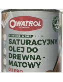 Owatrol D1 PRO olej saturacyjny 2,5L ORZECH