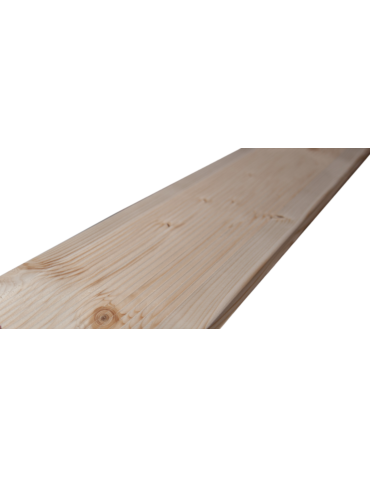 Deska tarasowa świerk KD 28x145x4200 mm – drewno na taras iglasty