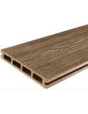 Naturalny wygląd drewna – Deska tarasowa Gardin Natur 23x146x3000 mm, Piaskowy Teak