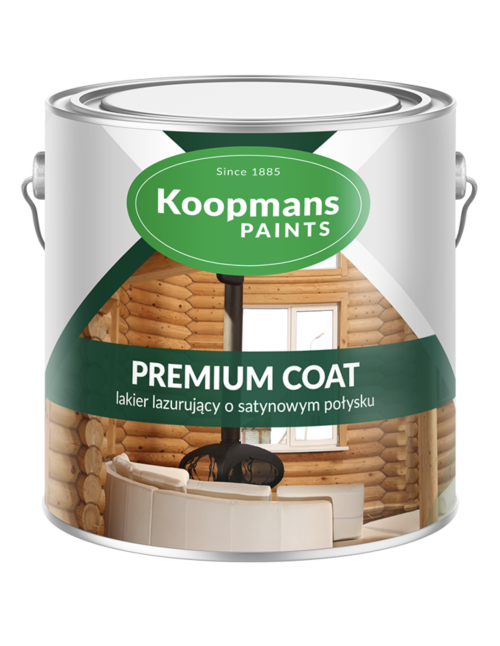 Koopmans Premium Coat 080 Bezbarwny 2,5 l – lakier ochronny do drewna