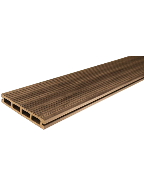 Deska kompozytowa Gardin Natur 4000 mm – piaskowy teak drewno 3D