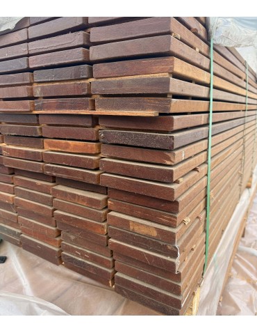 Bangkirai gładka 21x145x4880 – deska tarasowa KD premium