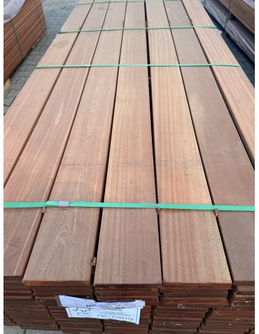 Bangkirai gładka 21x145x4880 – deska tarasowa KD premium