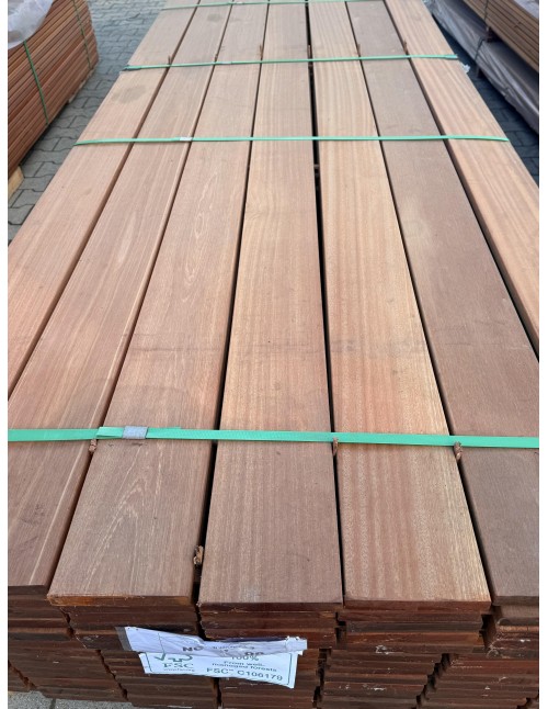 Bangkirai gładka 21x145x4880 – deska tarasowa KD premium