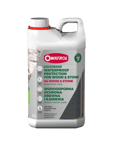 Owatrol H4 Wood blokuje wnikanie wody 2,5L